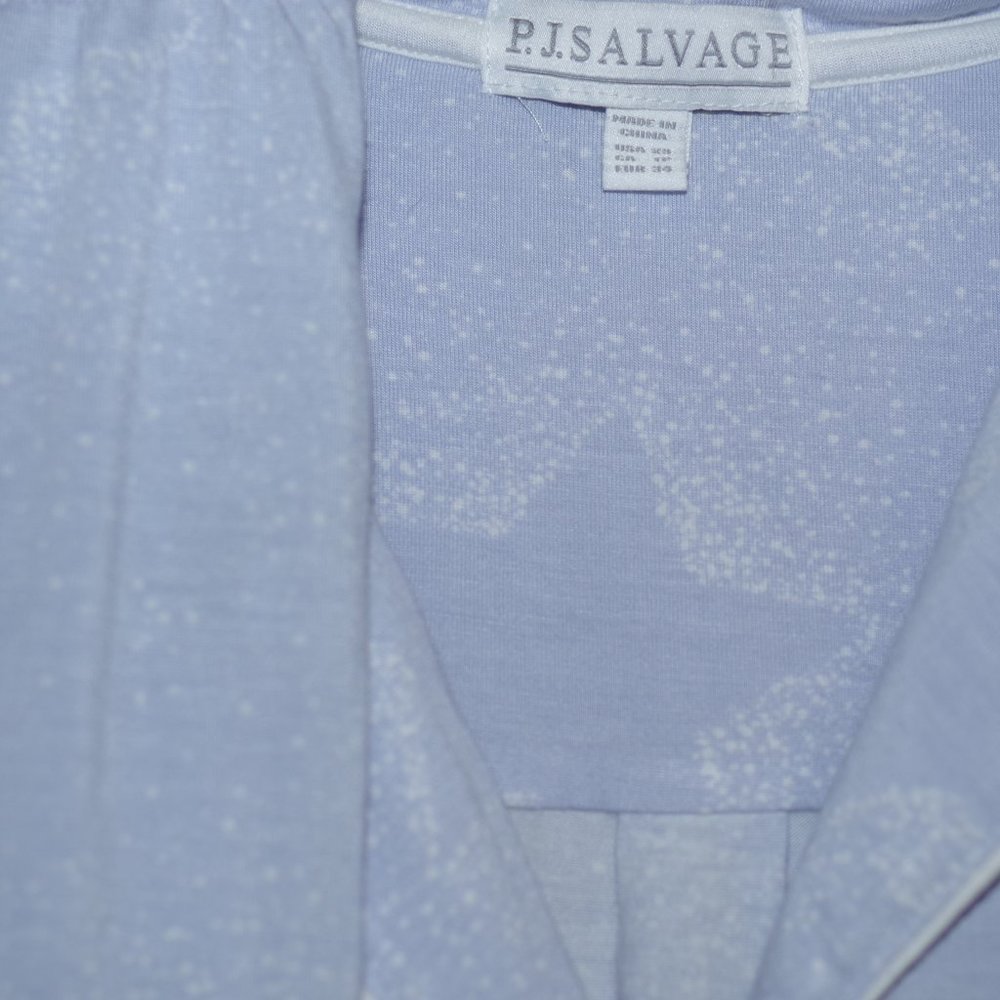 Salvage Women's blue Loungewear Twinkle Star Pajama Pj Set size XS - Picture 4 of 4